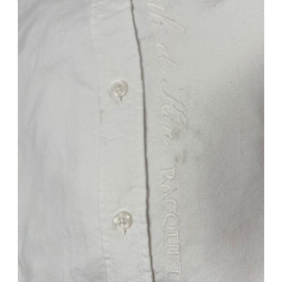 KITH x Wilson White Oxford Shirt Small Ludlow Button Down Men’s Size Logo - Picture 7 of 12